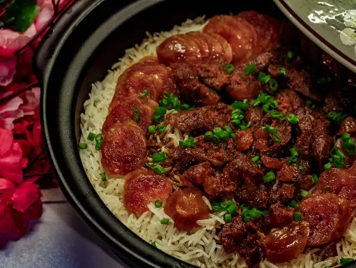 Chicken & Chinese Sausage Rice